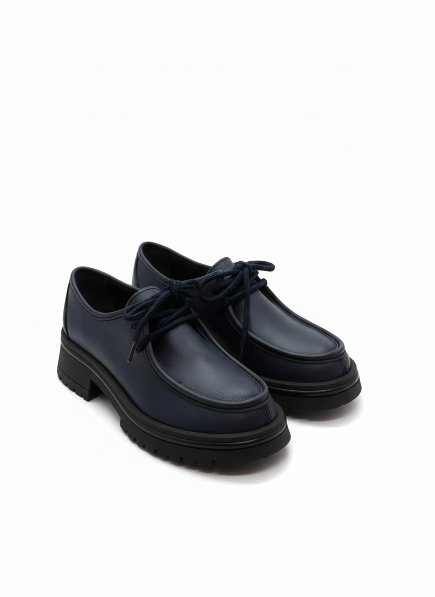 Hakiki Deri Loafer Kadın Ayakkabısı 25KBLB5547