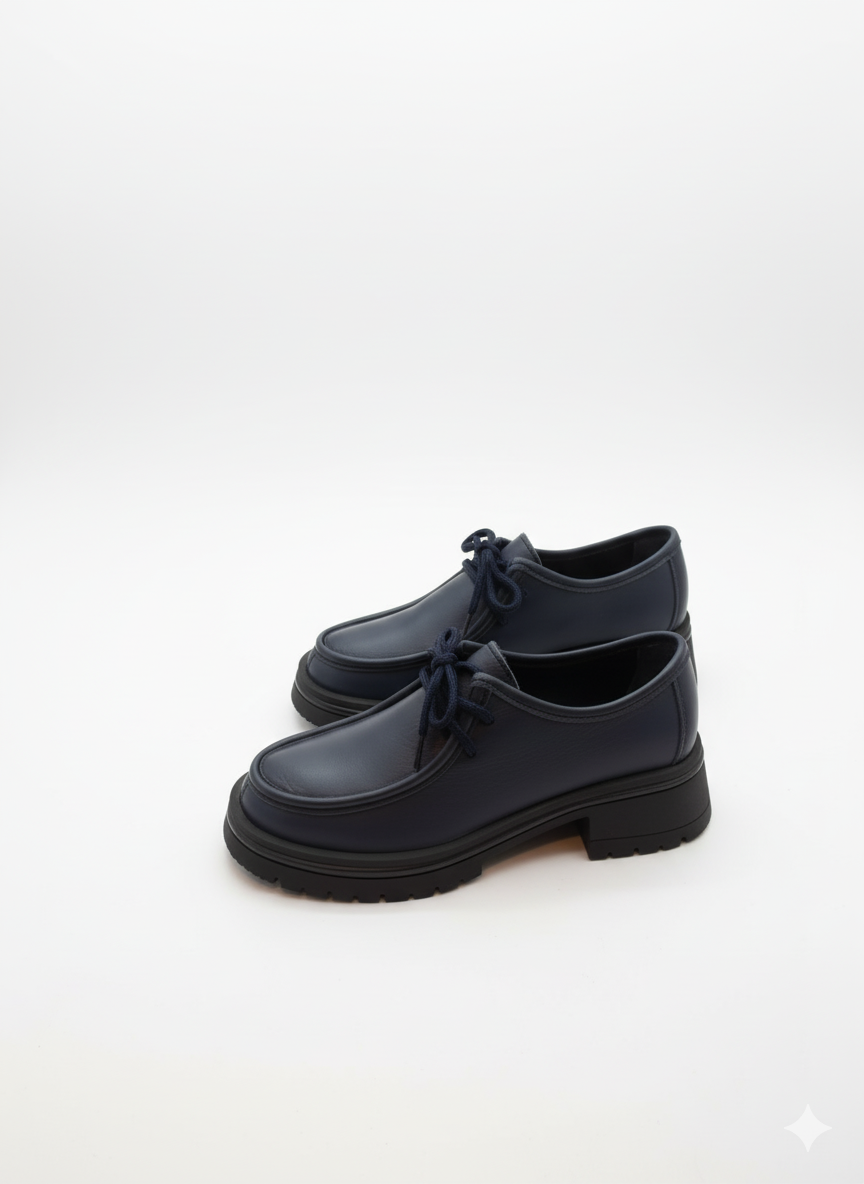 Hakiki Deri Loafer Kadın Ayakkabısı 25KBLB5547