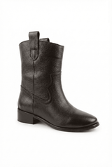 Anora Hakiki Deri Kadın Bot 25IZLFK282 Kahverengi