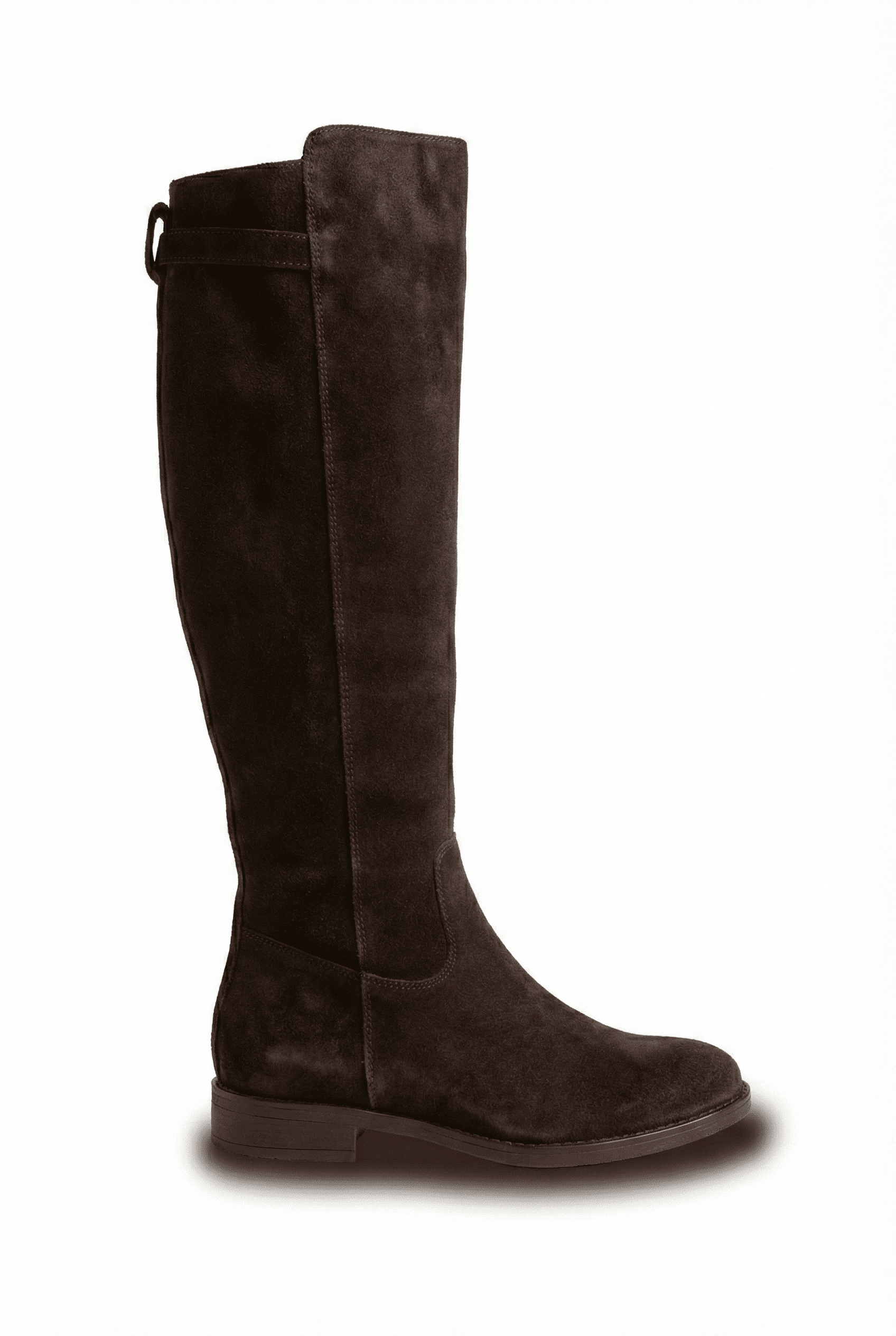 Anora Hakiki Deri Kadın Çizme 25IZLFK301 Acı Kahve Süet