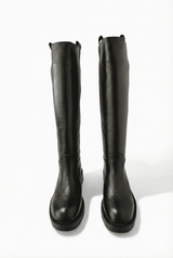 Anora Hakiki Deri Kadın Çizme 25IZLFK301 Siyah