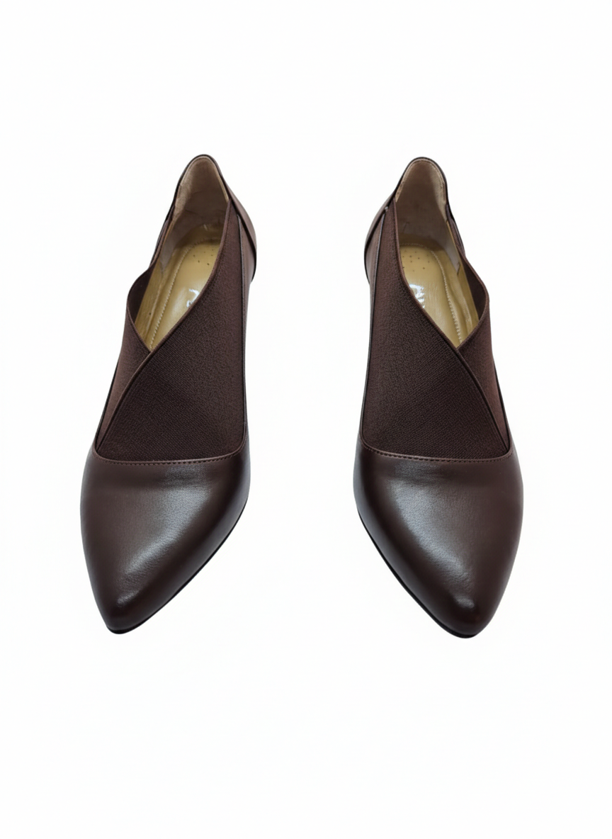 Deri Kadın Topuklu Ayakkabı 26SRK543