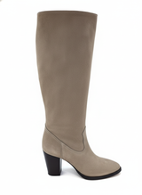 Hakiki Deri Kadın Çizme - Kalın Topuk 25HSY1976