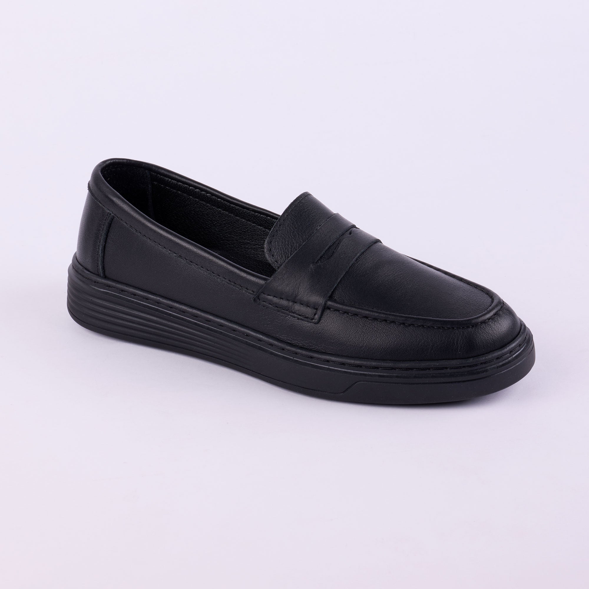 Hakiki Deri Kadın Loafer Ayakkabı 25KBLB2025