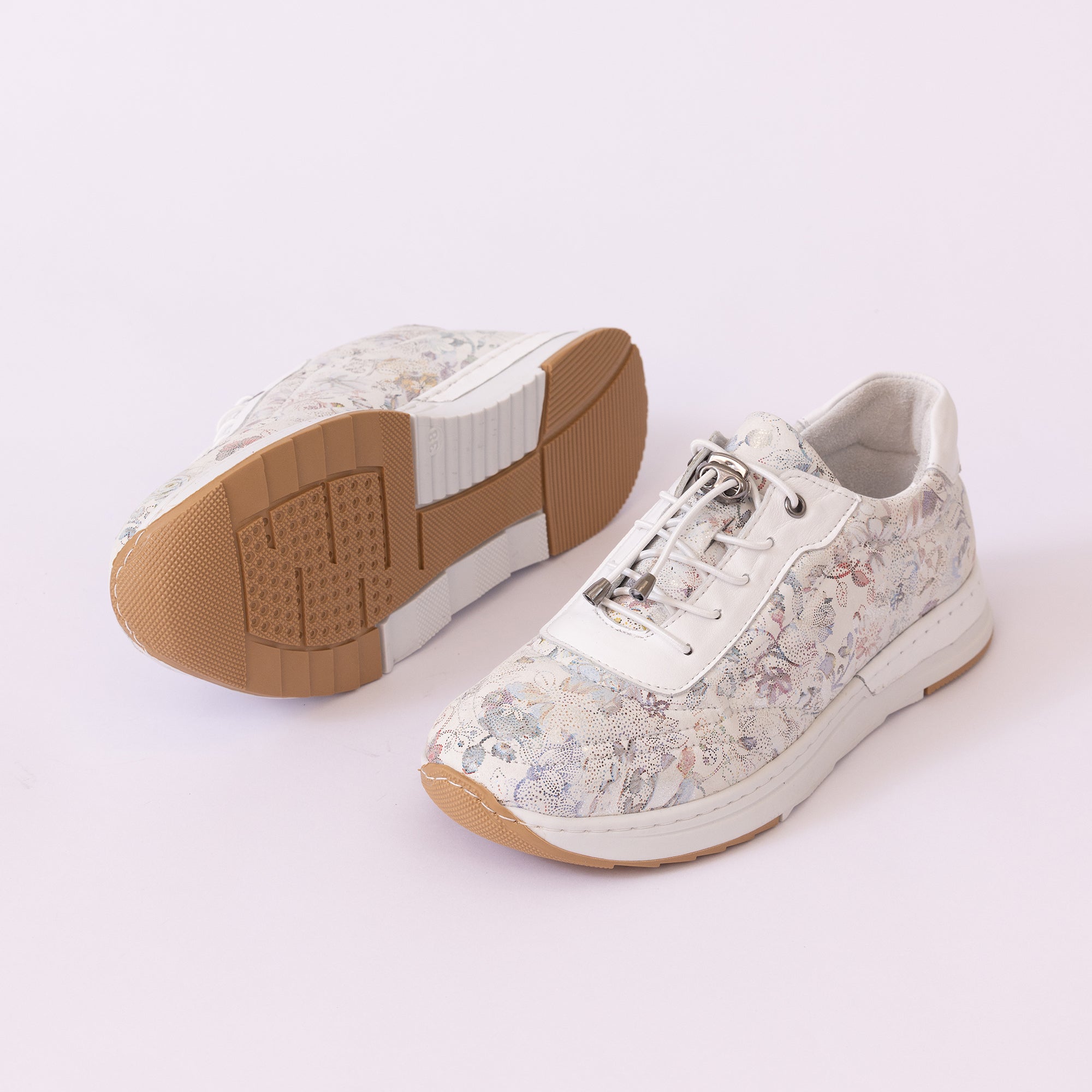 Hakiki Deri Kadın Sneaker Ayakkabı 25KHMS383
