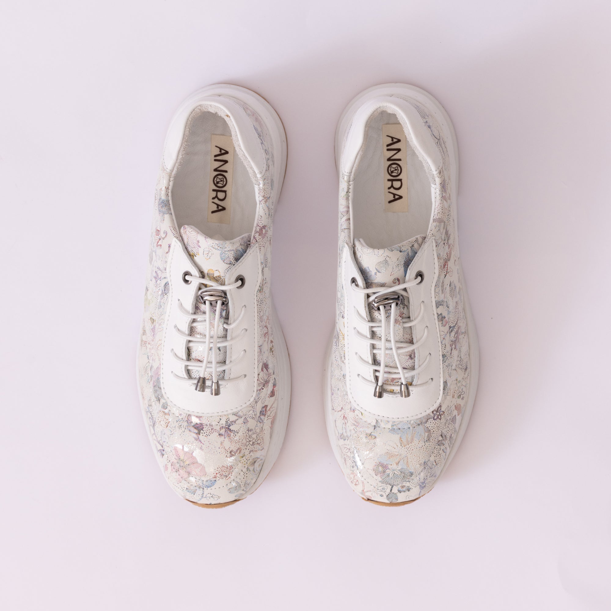 Hakiki Deri Kadın Sneaker Ayakkabı 25KHMS383