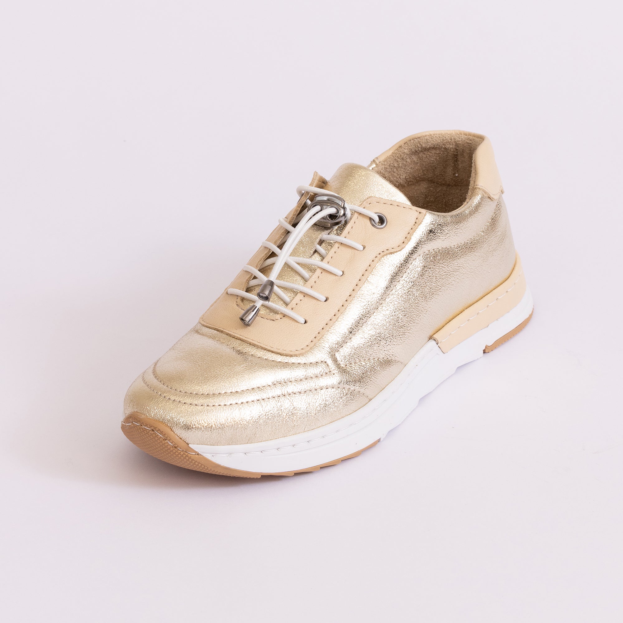 Hakiki Deri Kadın Sneaker Ayakkabı 25KHMS383