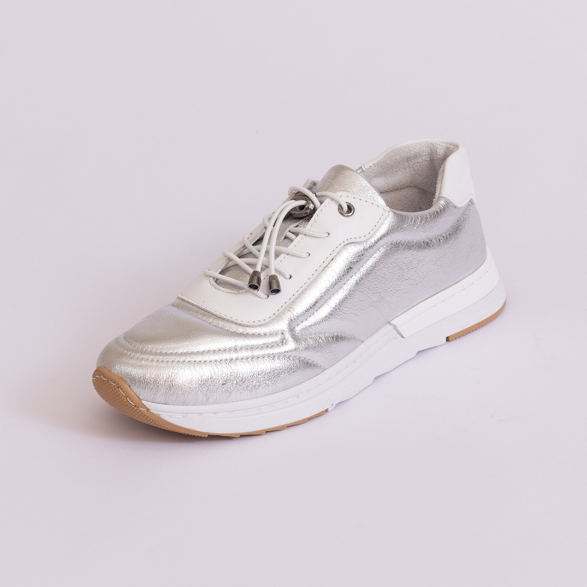Hakiki Deri Kadın Sneaker Ayakkabı 25KHMS383