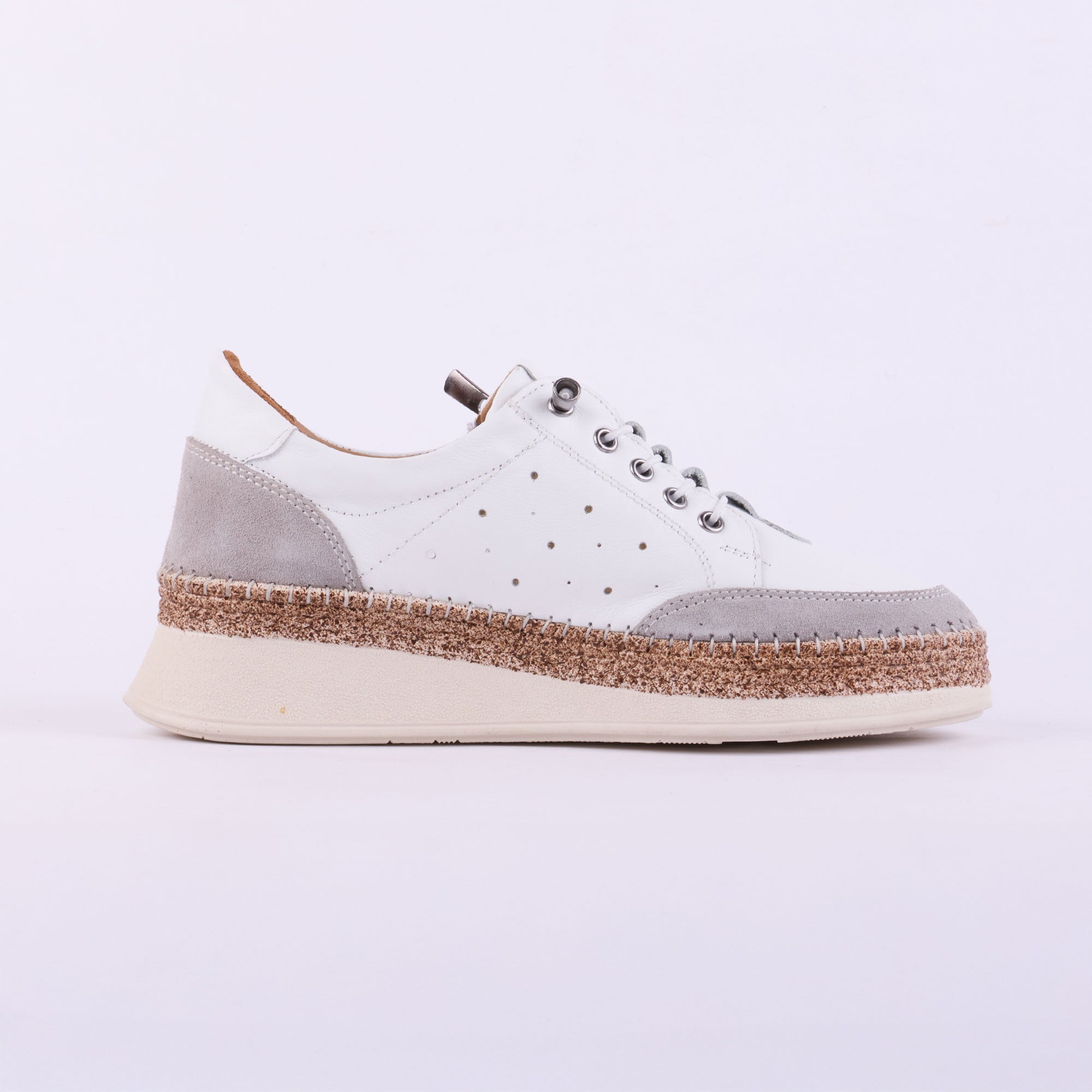 Hakiki Deri Kadın Sneaker Ayakkabı 25KHMSZ364