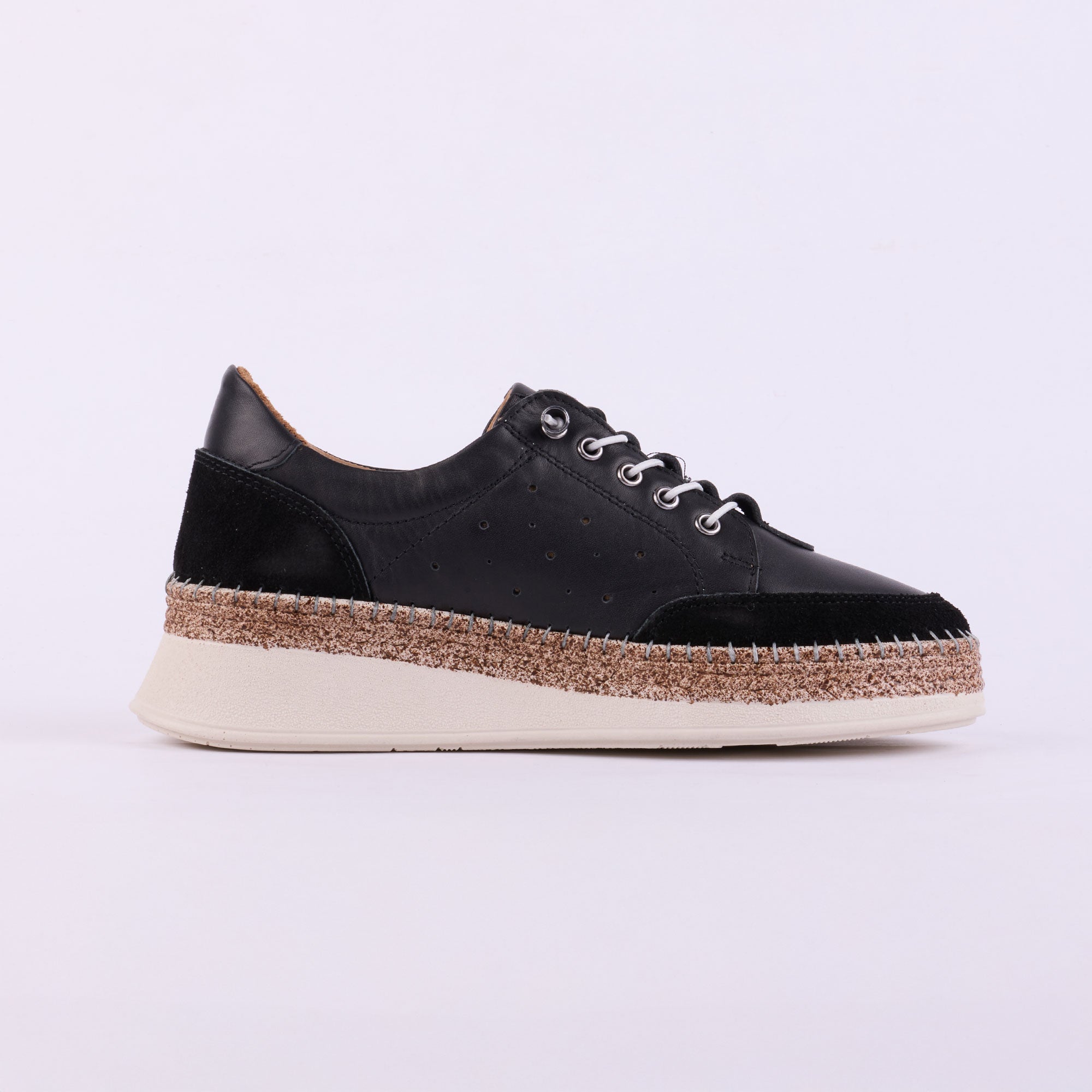 Hakiki Deri Kadın Sneaker Ayakkabı 25KHMSZ364