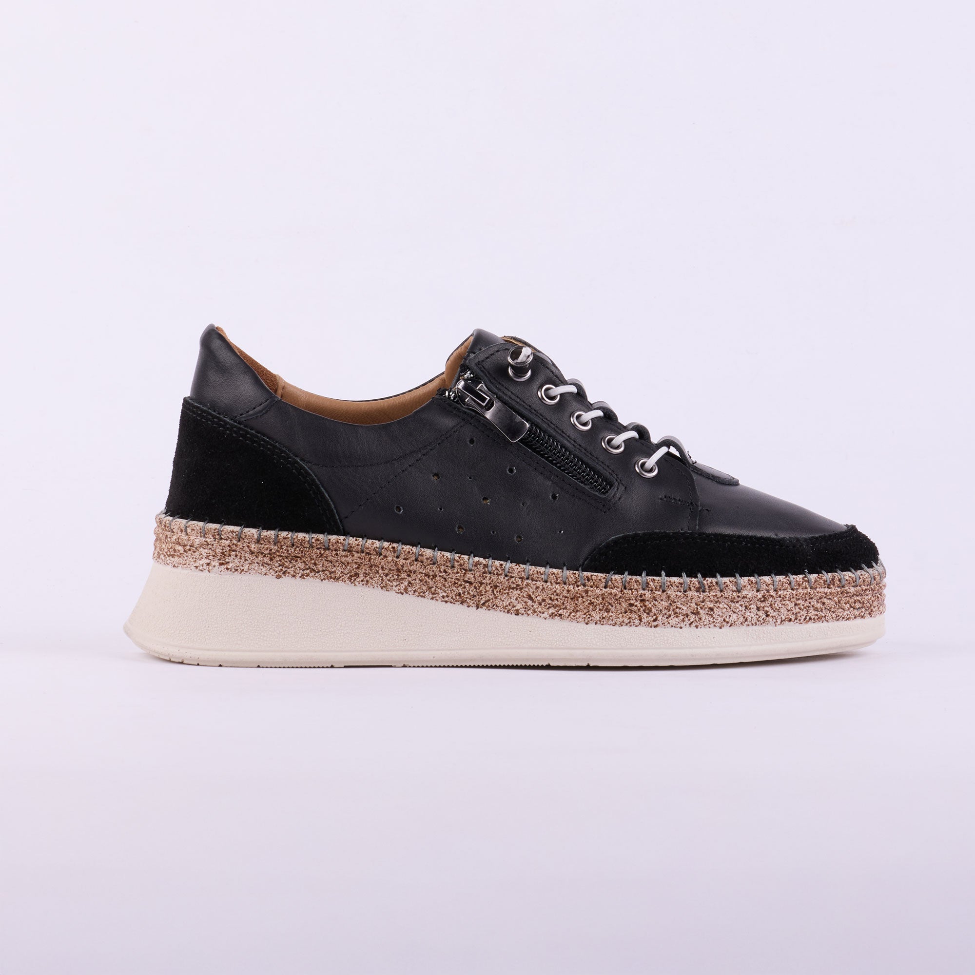 Hakiki Deri Kadın Sneaker Ayakkabı 25KHMSZ364