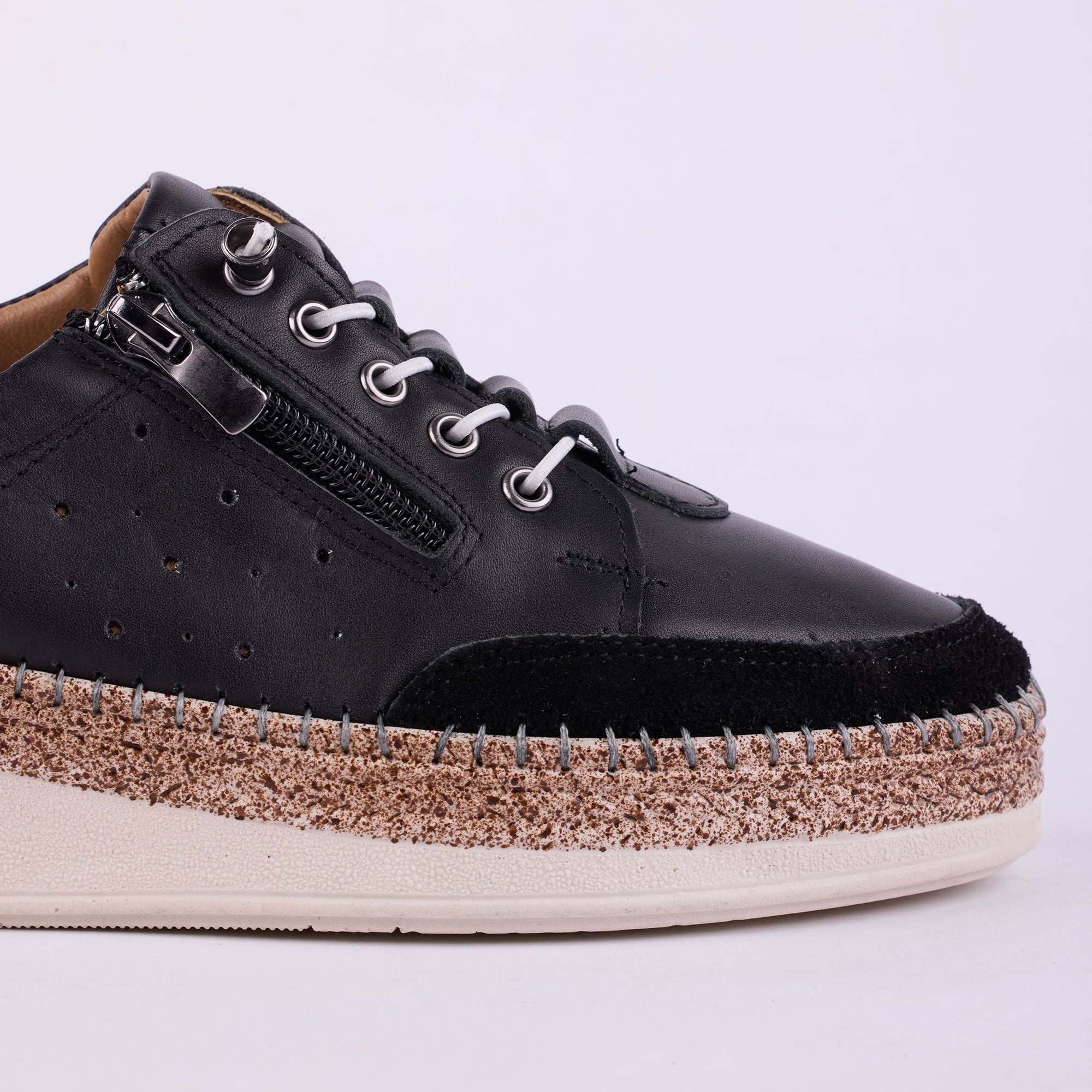 Hakiki Deri Kadın Sneaker Ayakkabı 25KHMSZ364