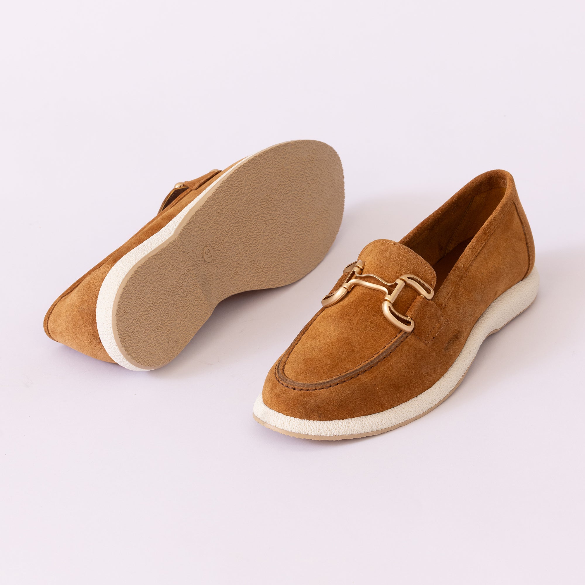 Hakiki Deri Loafer Kadın Ayakkabısı 25KBLB5231