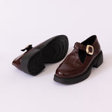 Hakiki Deri Loafer Kadın Ayakkabısı 25PST9066