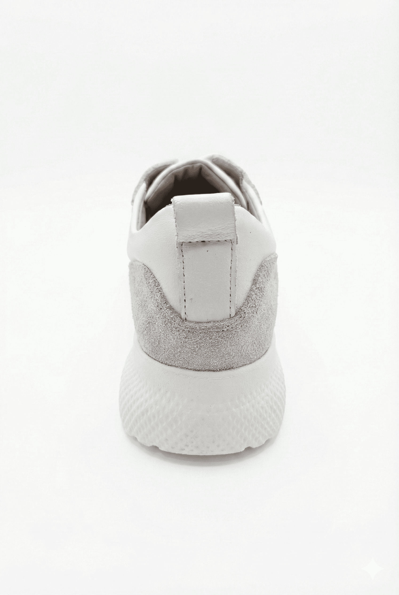 KADIN DERİ SPOR AYAKKABI- 25KSRM224-BEYAZ