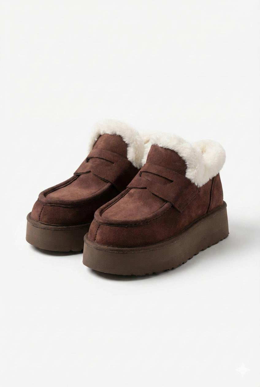 Kürklü Peluş Bot 25IZMİSANRPLS01