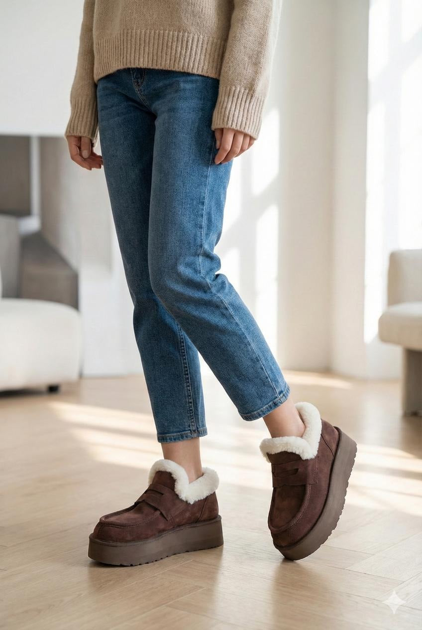 Kürklü Peluş Bot 25IZMİSANRPLS01