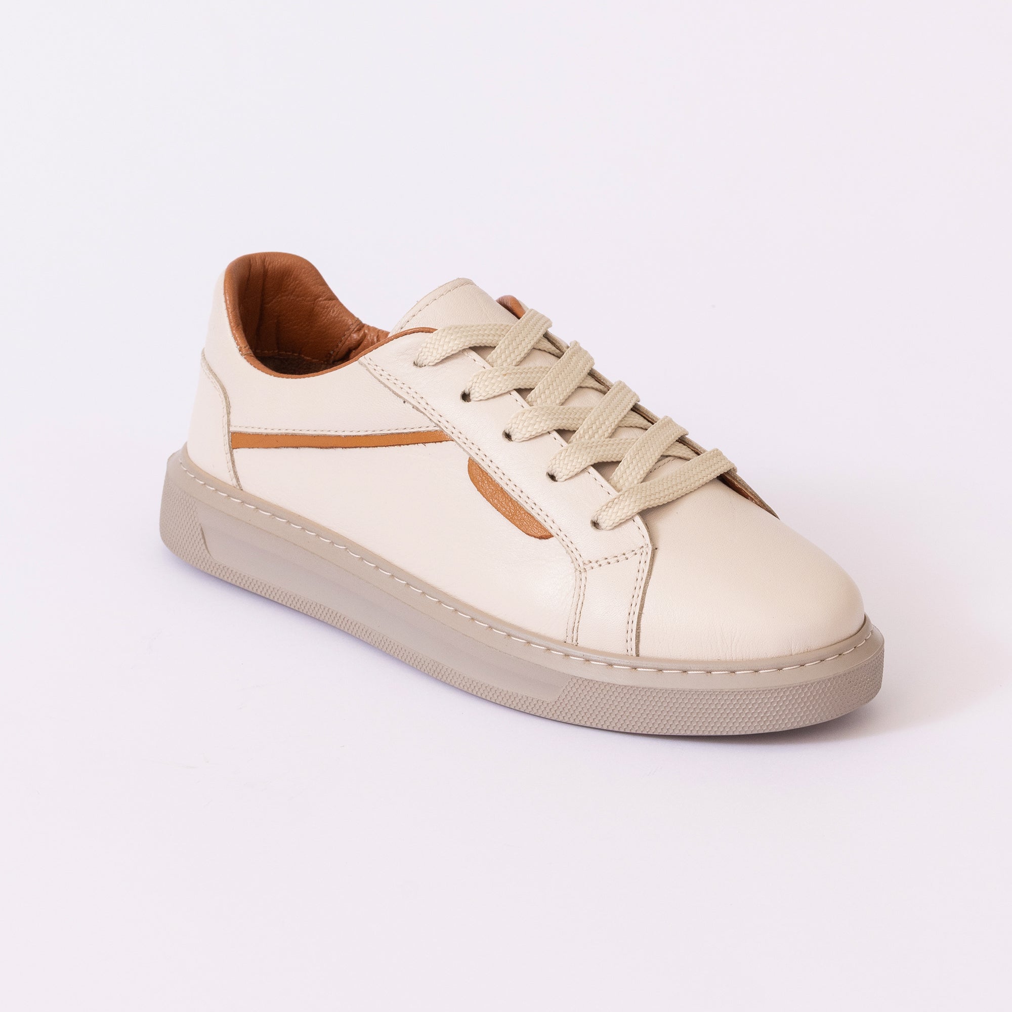 Hakiki Deri Kadın Sneaker Ayakkabı 25KWSCL1641