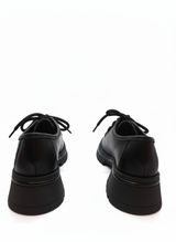 Hakiki Deri Loafer Kadın Ayakkabısı 25KBLB5547 Siyah