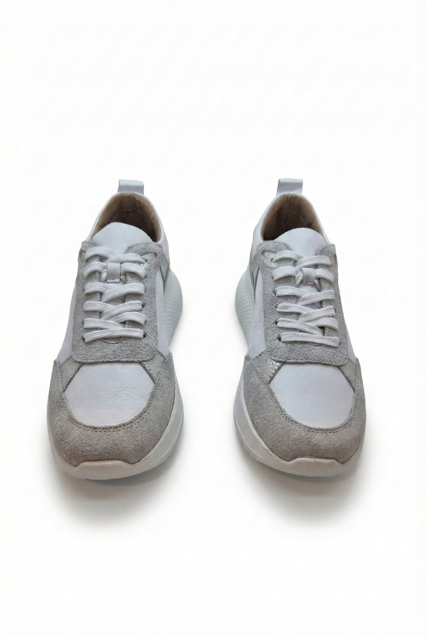 KADIN DERİ SPOR AYAKKABI- 25KSRM224-BEYAZ