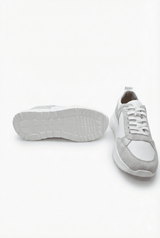 KADIN DERİ SPOR AYAKKABI-25KSRM224-BEYAZ