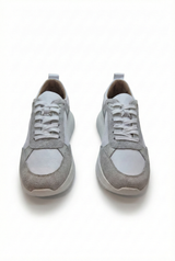 KADIN DERİ SPOR AYAKKABI-25KSRM224-BEYAZ