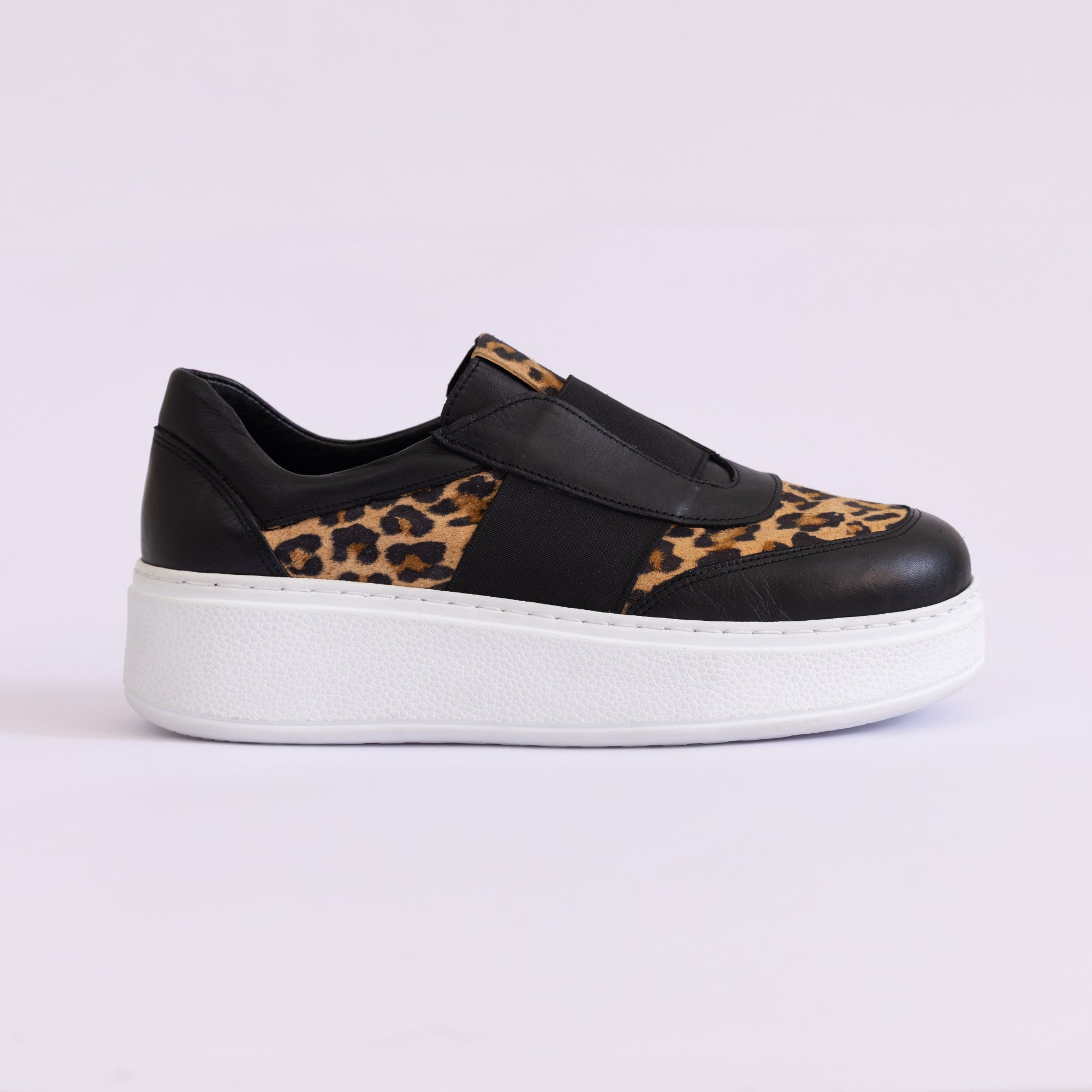 Hakiki Deri Sneaker Kadın Ayakkabısı 25PST9086